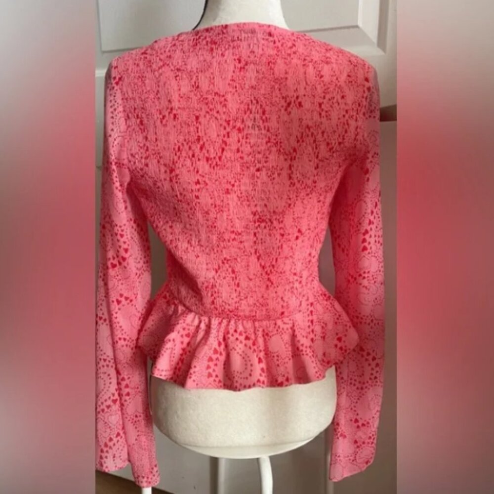 BCBGeneration Split Neck Blouse. NWT - image 6